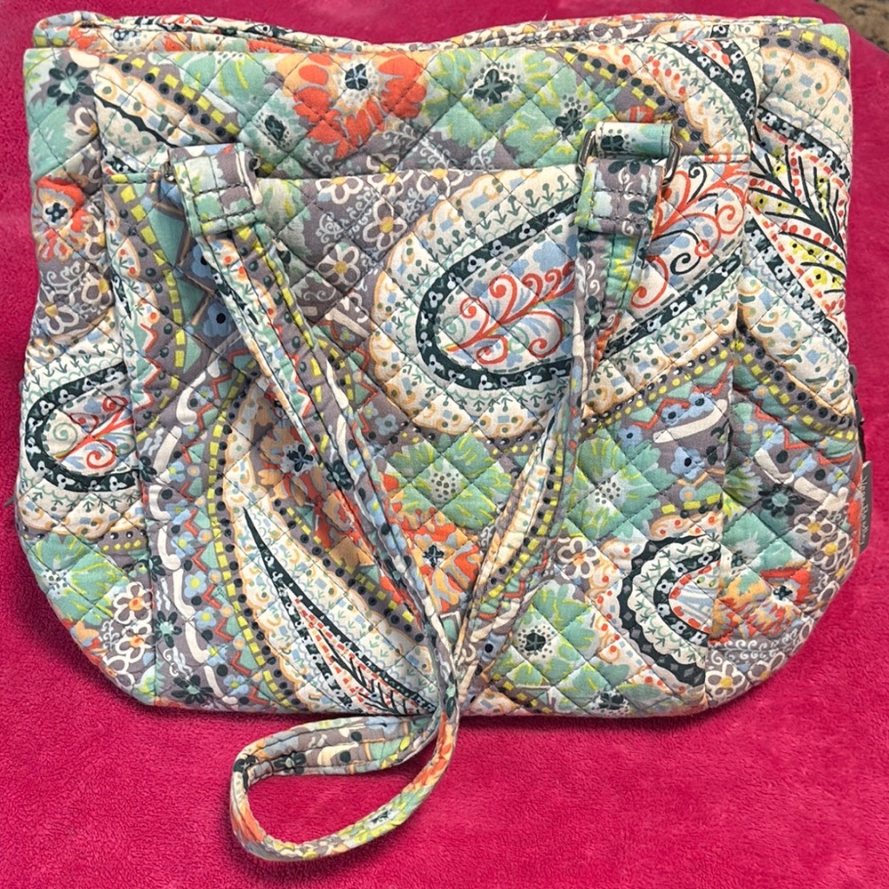 Vera Bradley Citrus Paisley Shoulder Bag